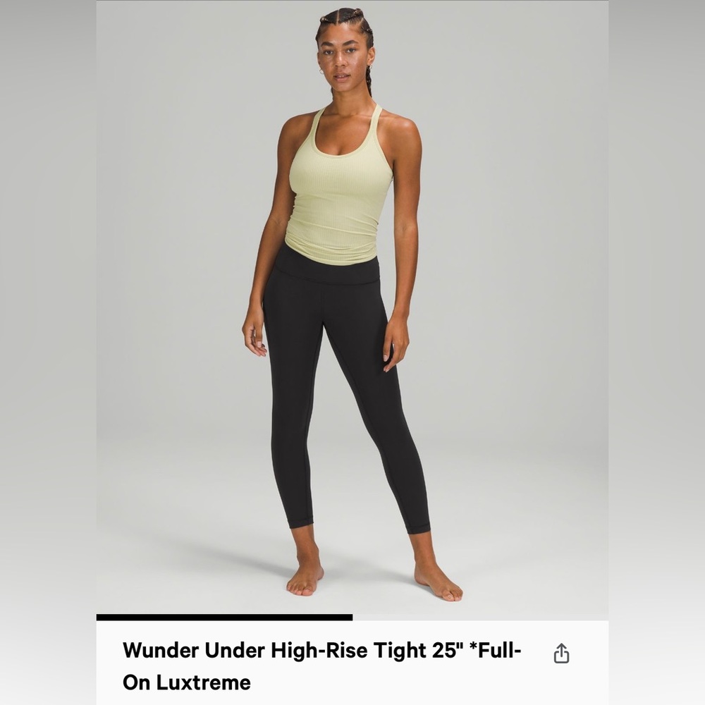 Women’s Lululemon wonder under leggings